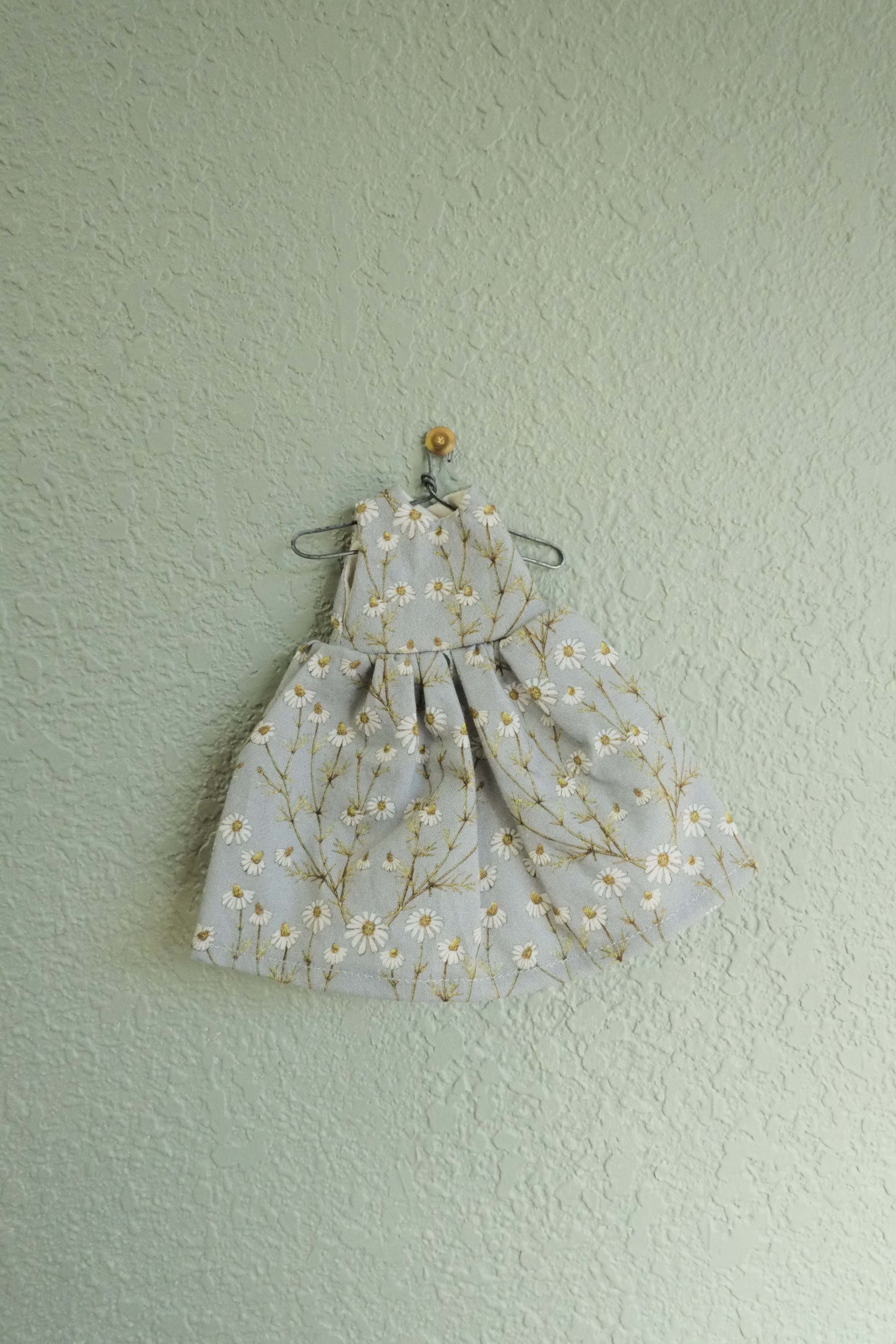 Doll Dress | Blue Floral