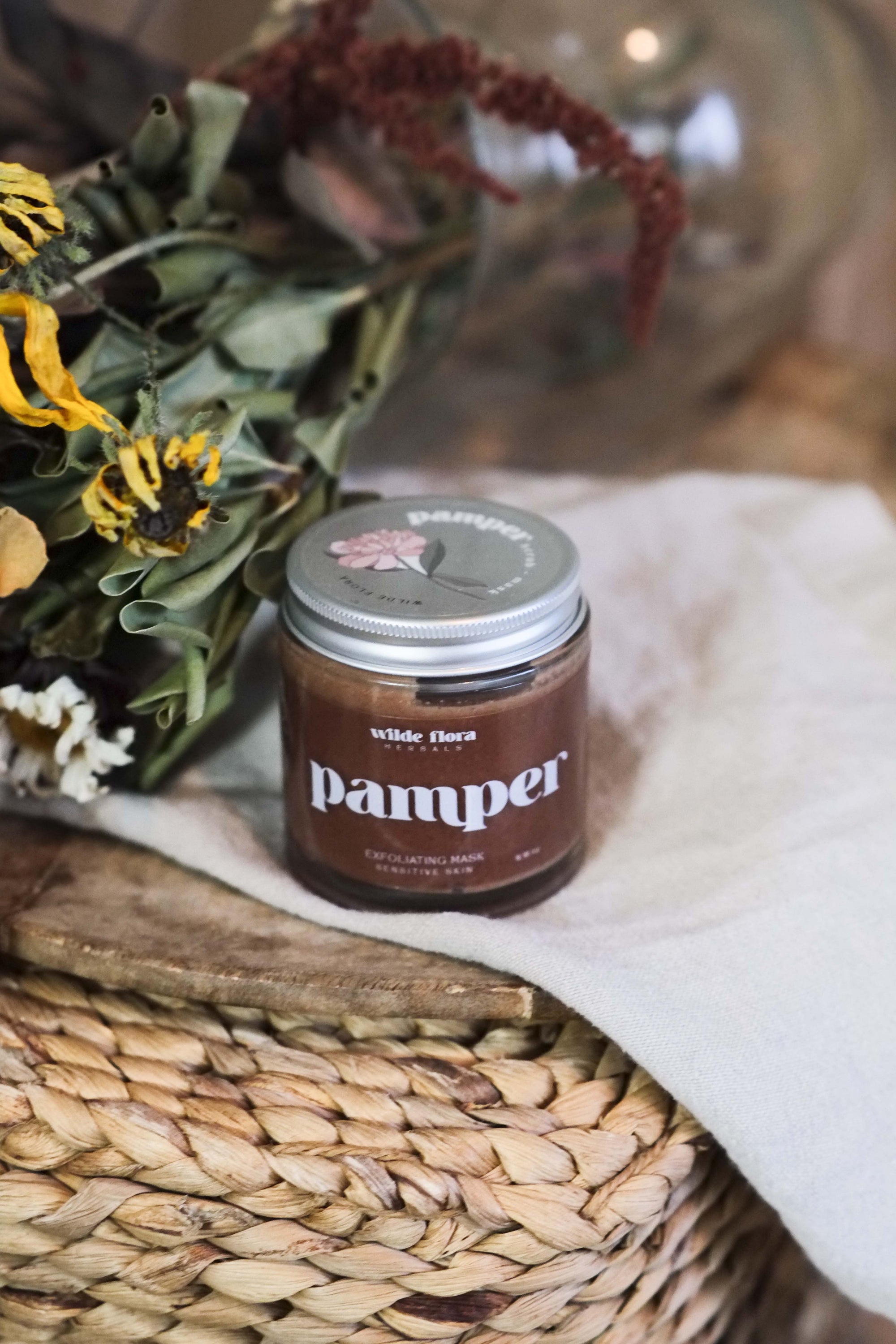 Pamper Scrub + Mask | Rose & Pink Kaolin Clay