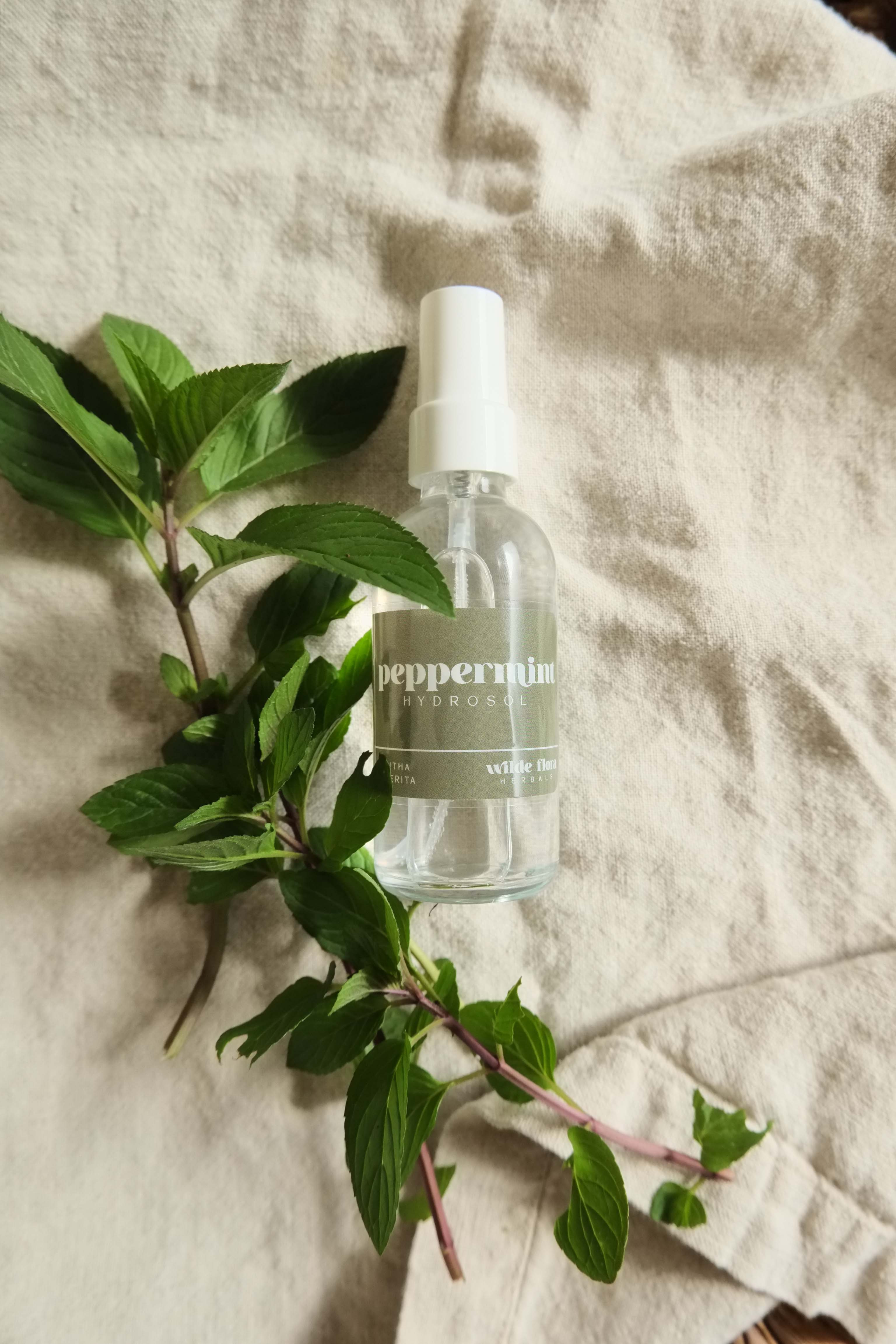 Peppermint Hydrosol | Herbal Skin Mist