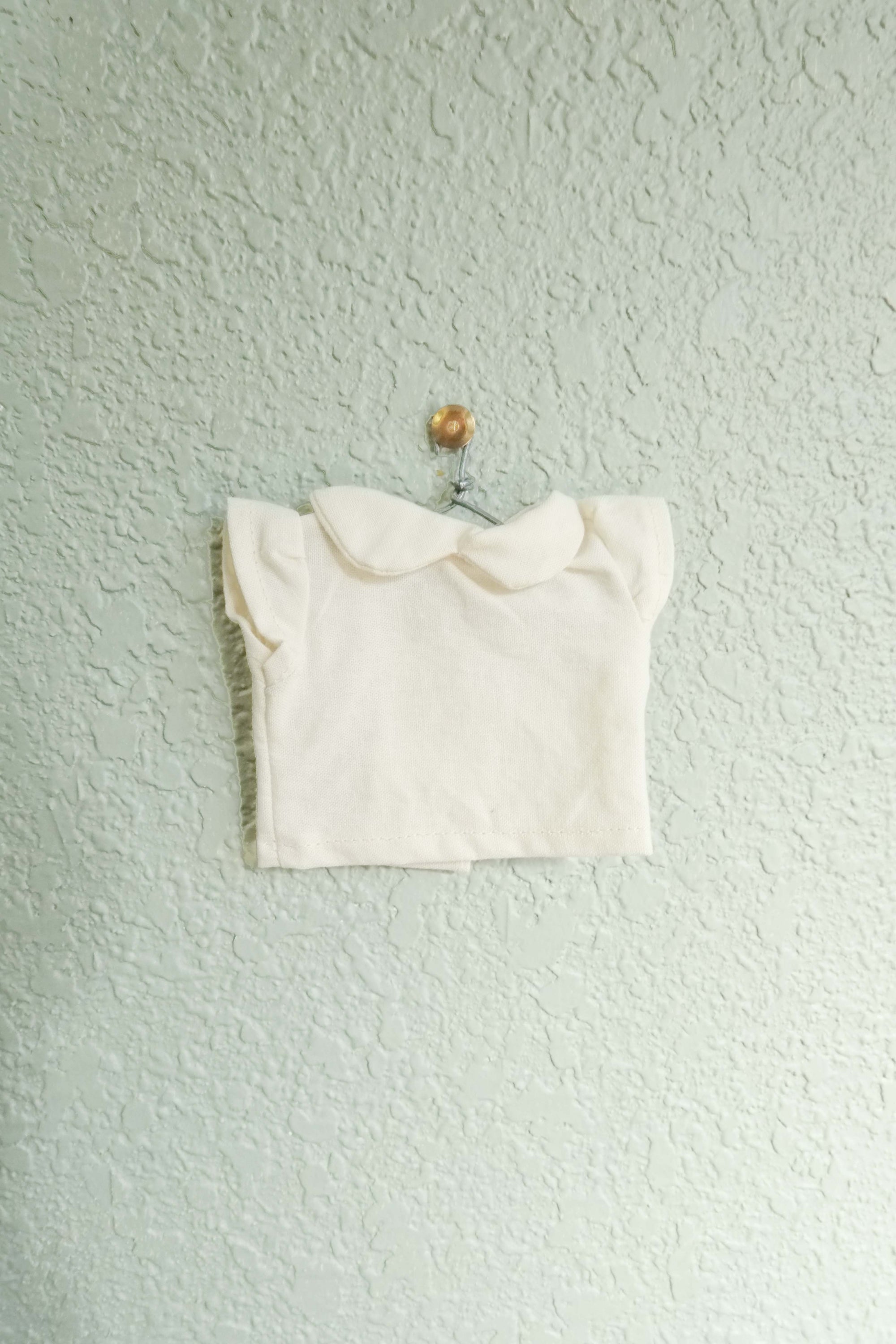 Doll Shirt | White Collared Blouse