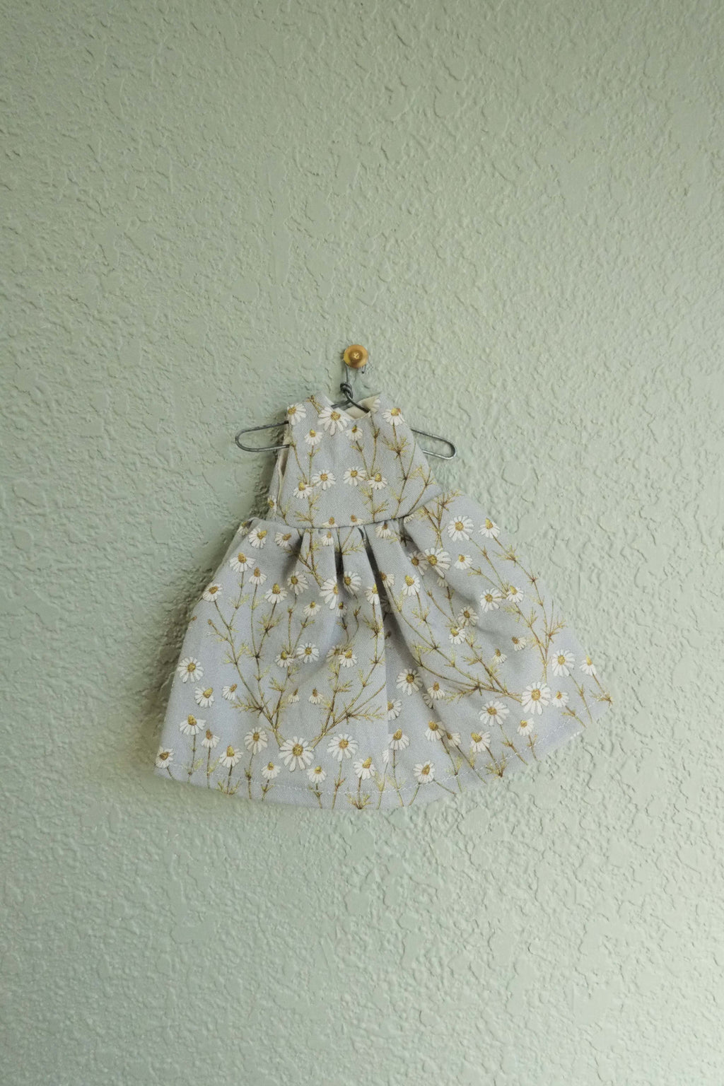 Doll Dress | Blue Floral