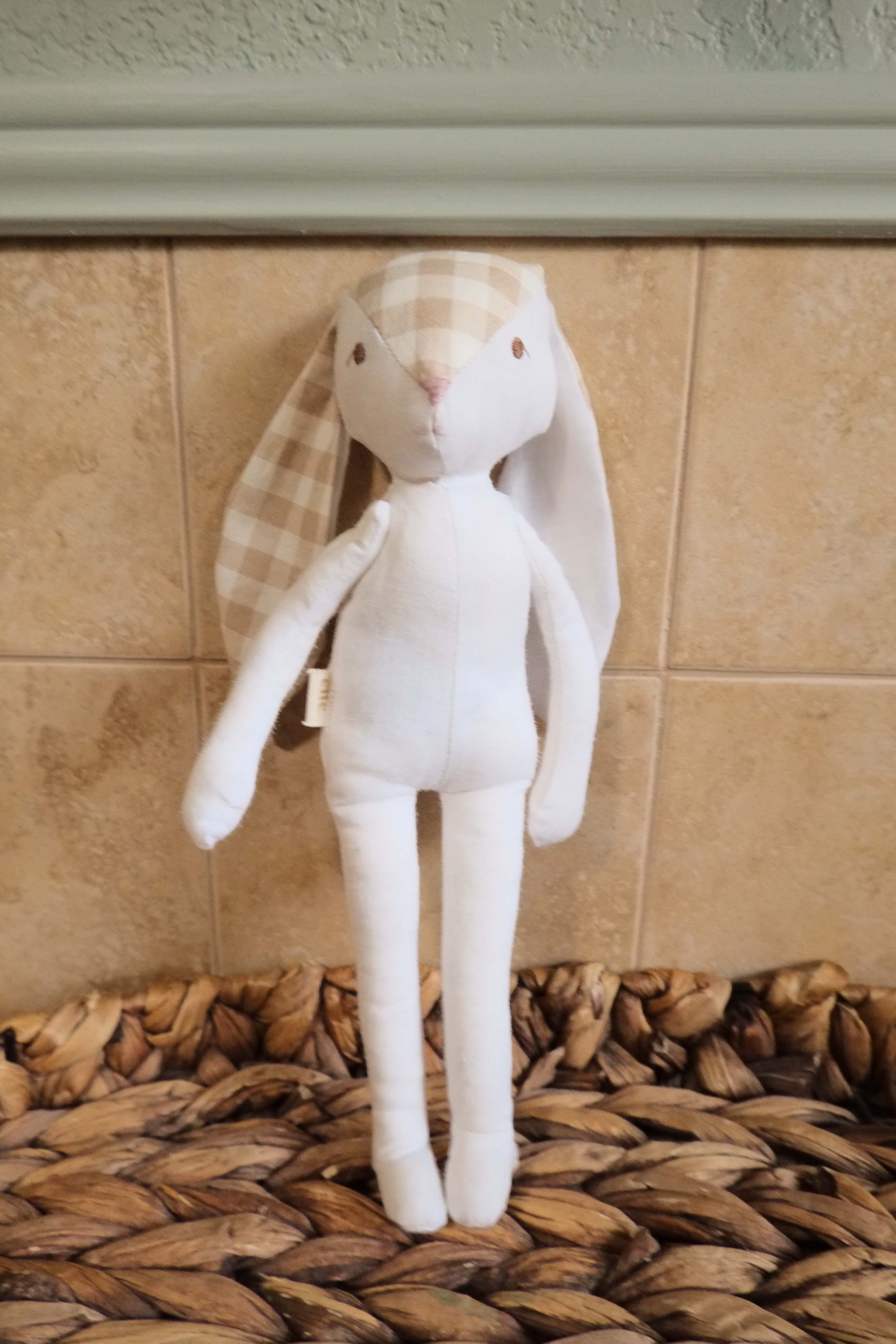 Harriette/Harry | Bunny Natural Fiber Wool Doll