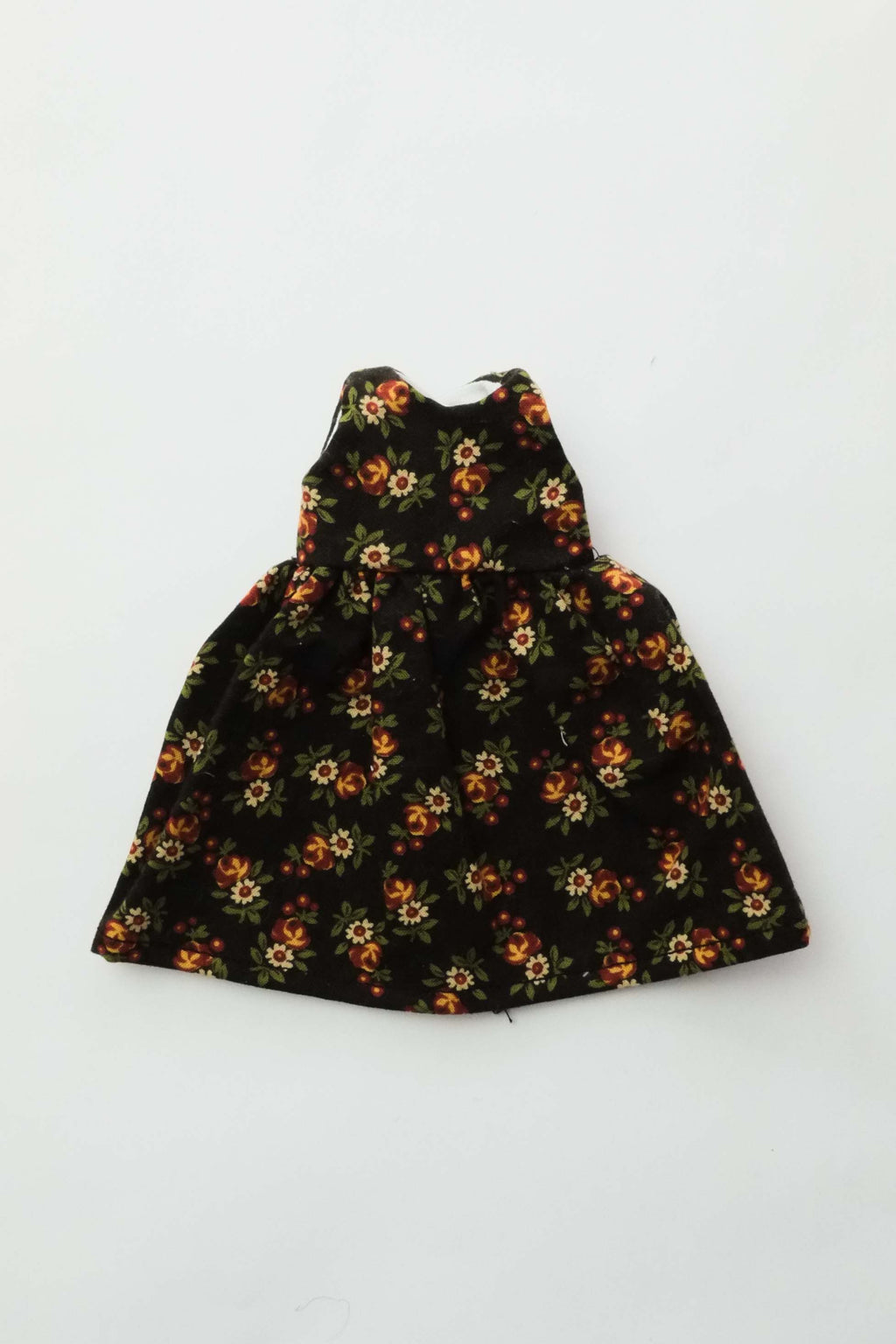 Doll Dress | Black Floral