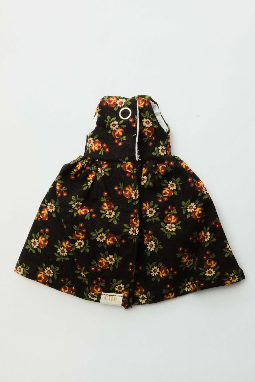Doll Dress | Black Floral