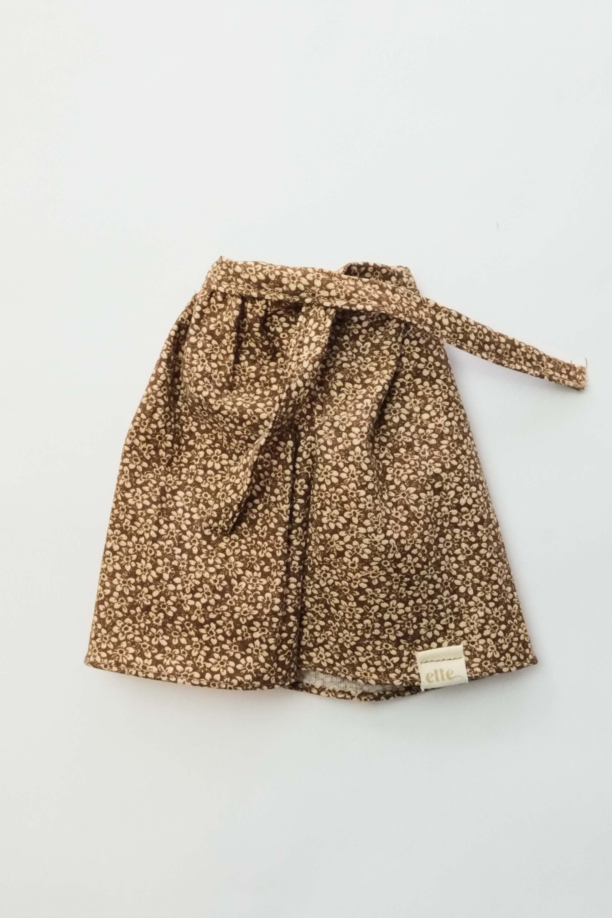 Doll Skirt | Brown Floral