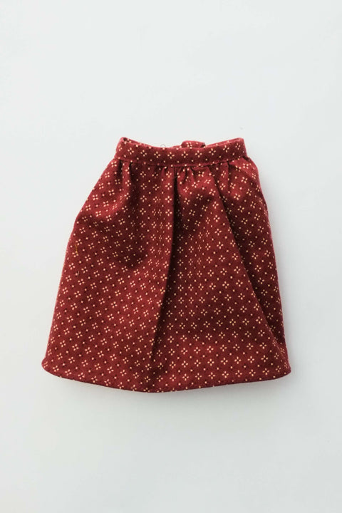 Doll Skirt | Red Diamonds