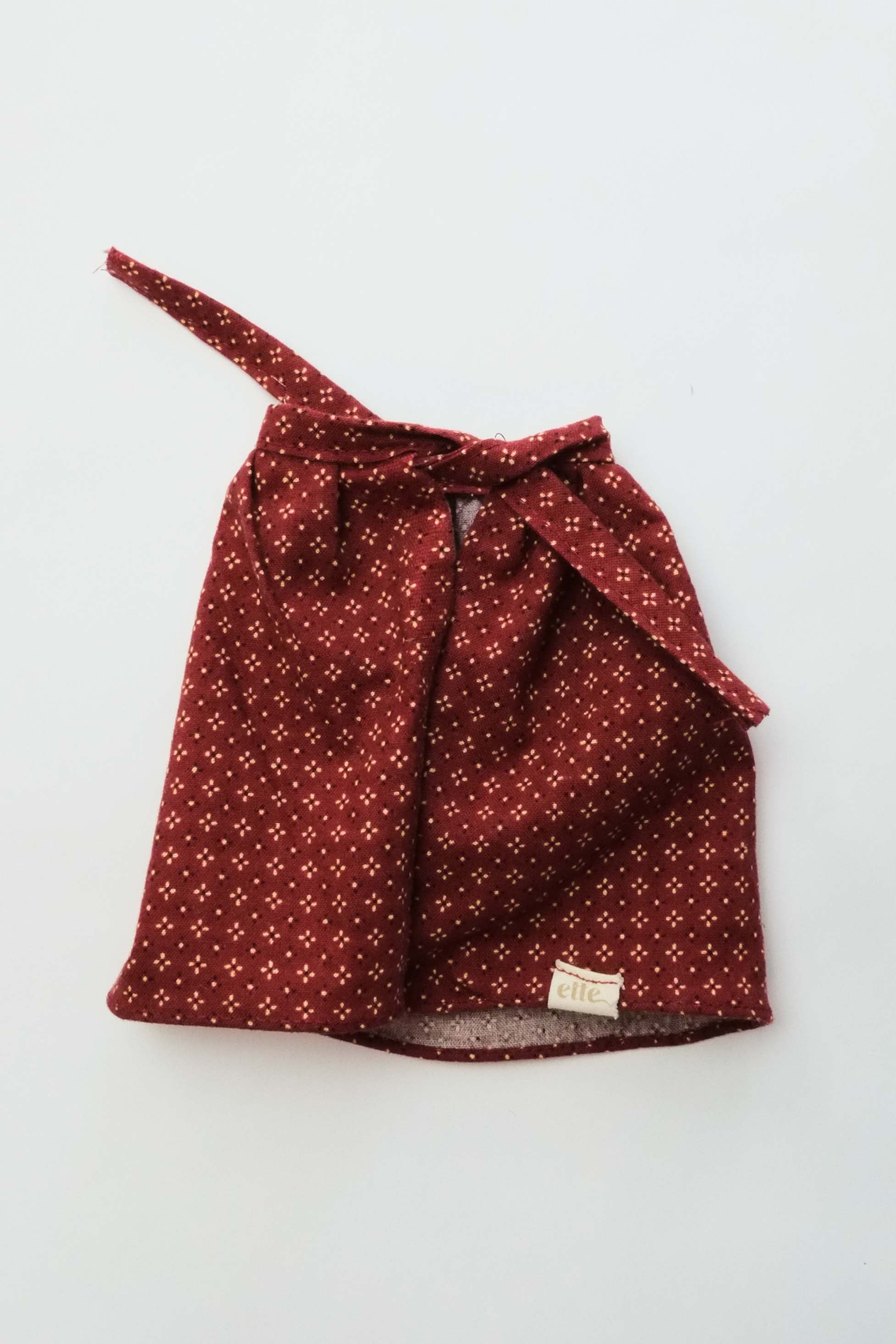 Doll Skirt | Red Diamonds