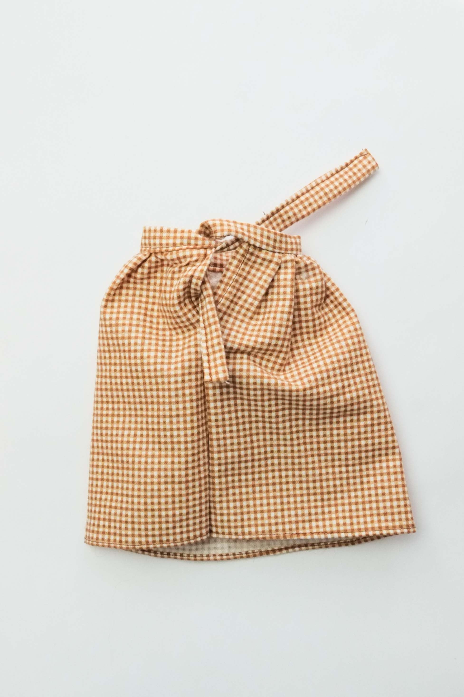 Doll Skirt | Red Gingham