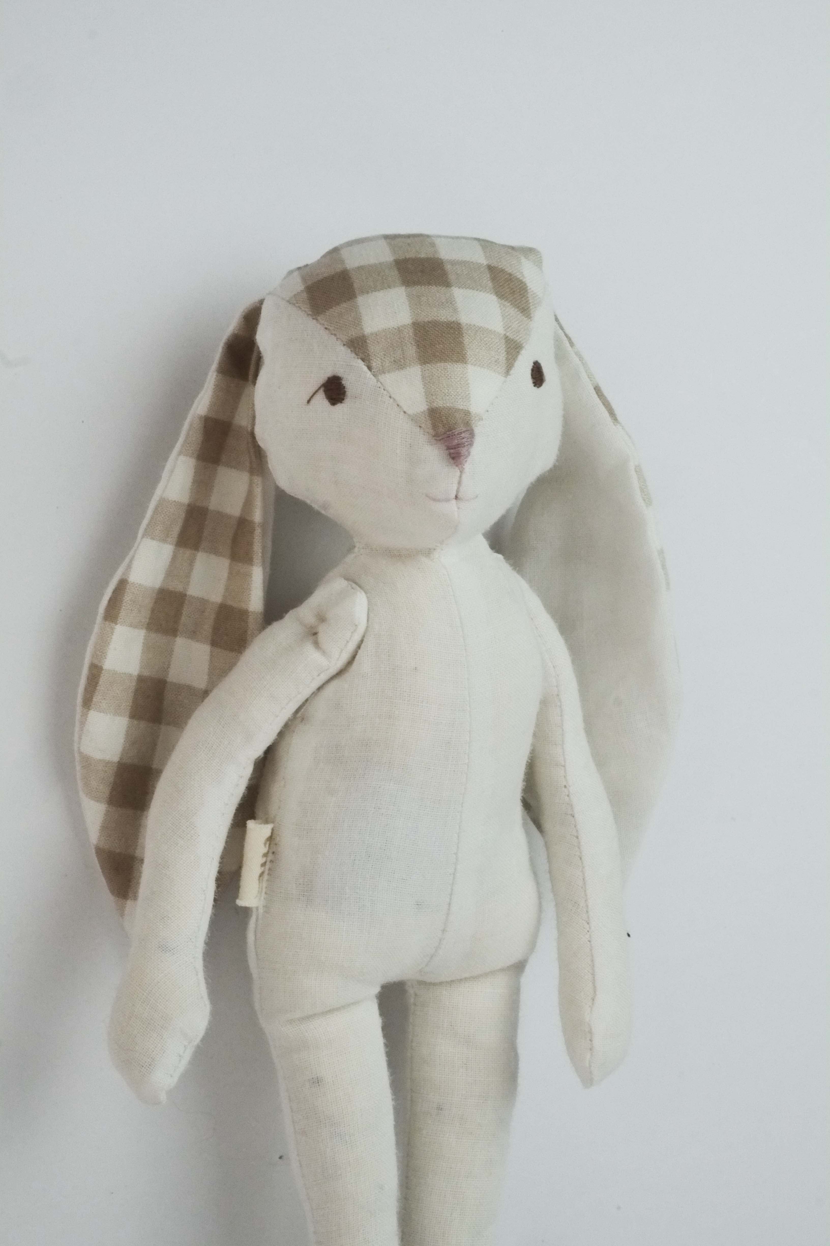 Harriette/Harry | Bunny Natural Fiber Wool Doll