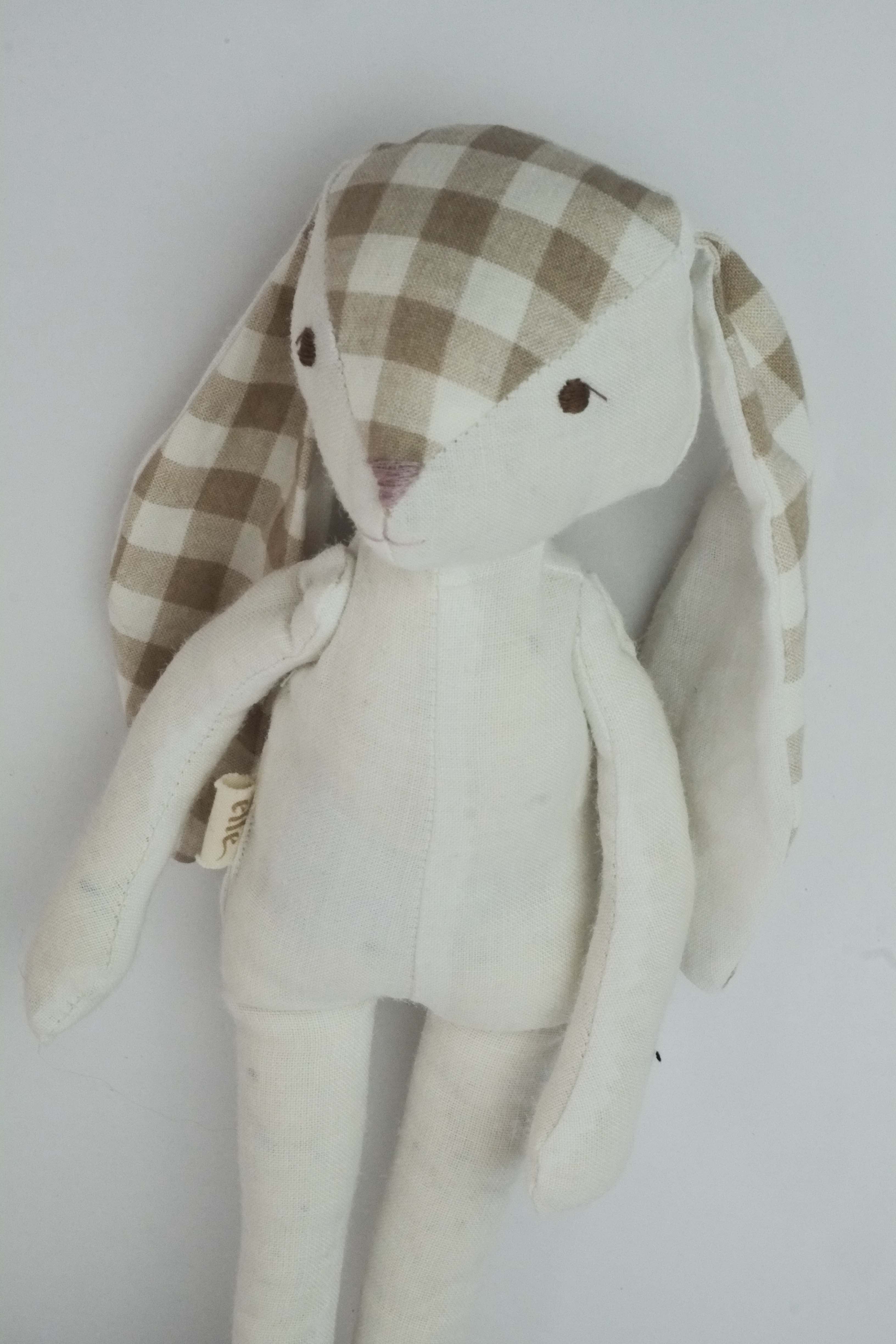 Harriette/Harry | Bunny Natural Fiber Wool Doll