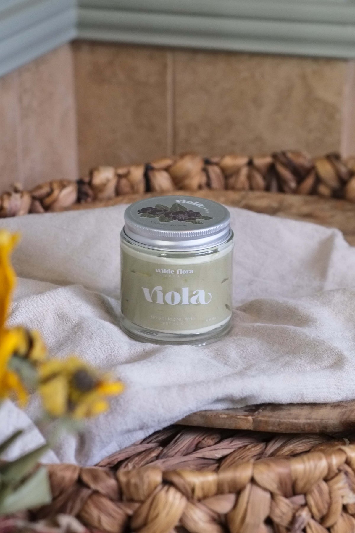 Viola Tallow Whip | Calendula + Chamomile | Baby Whip