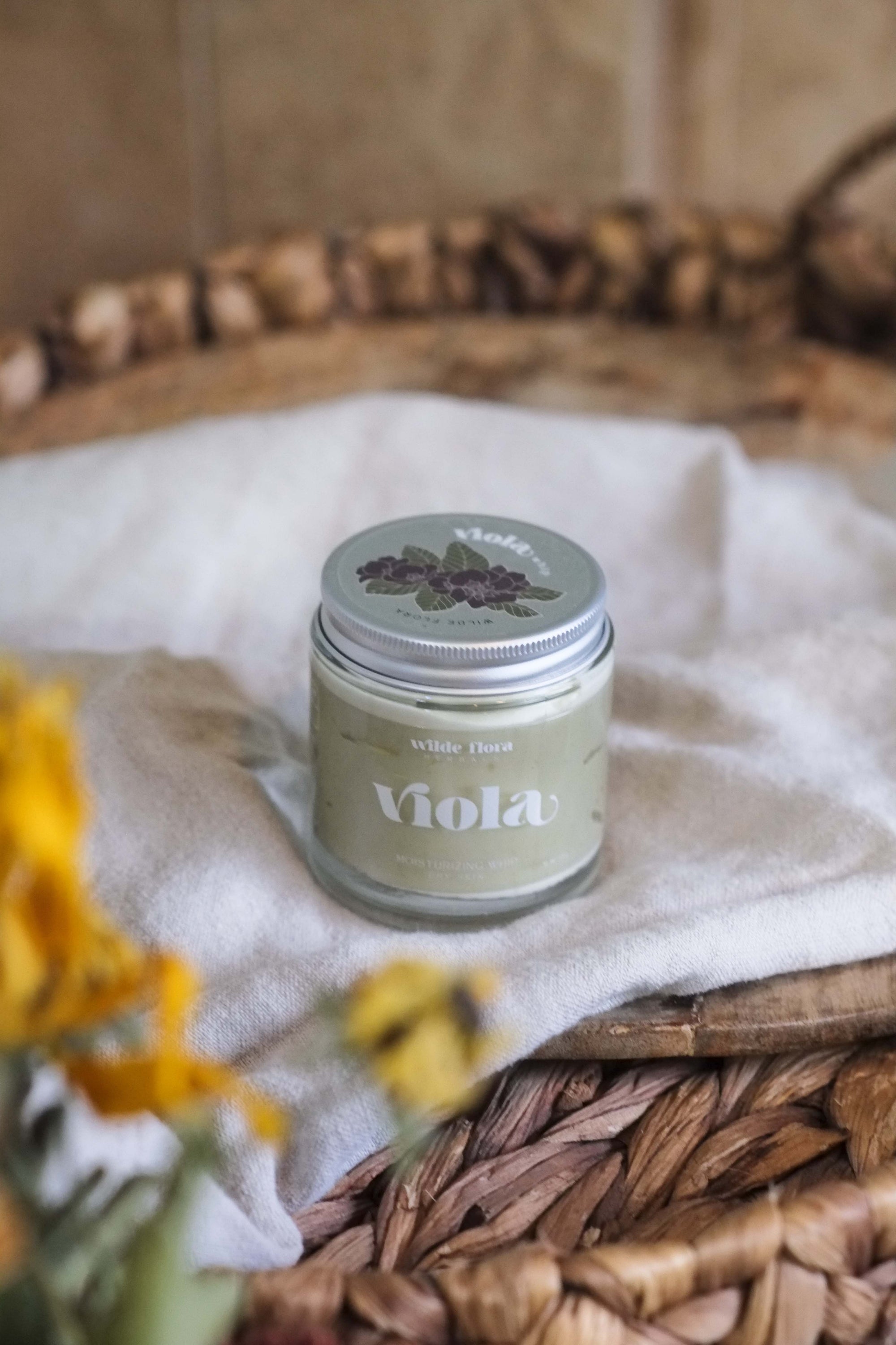 Viola Tallow Whip | Calendula + Chamomile | Baby Whip