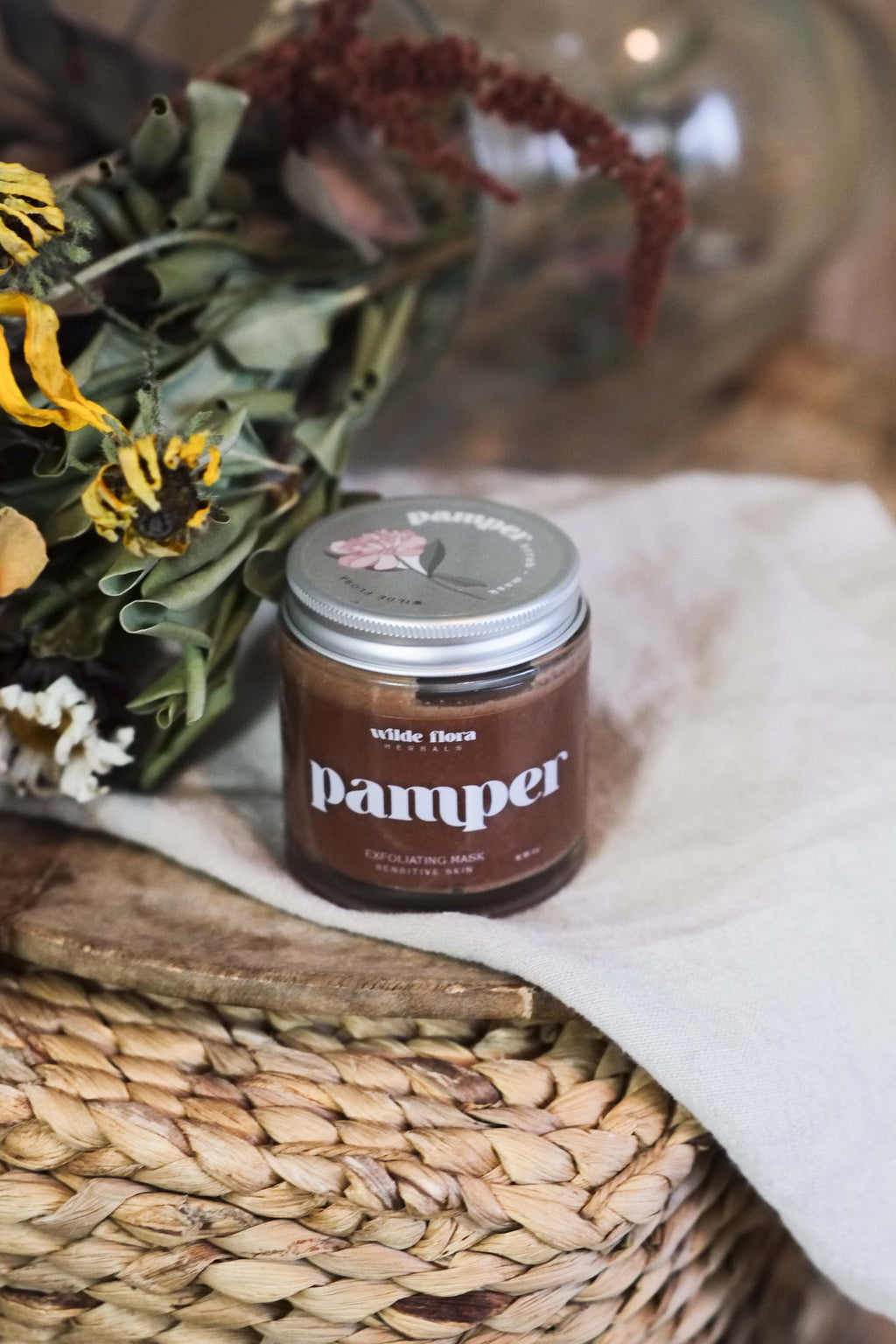 Pamper Scrub + Mask | Rose & Pink Kaolin Clay
