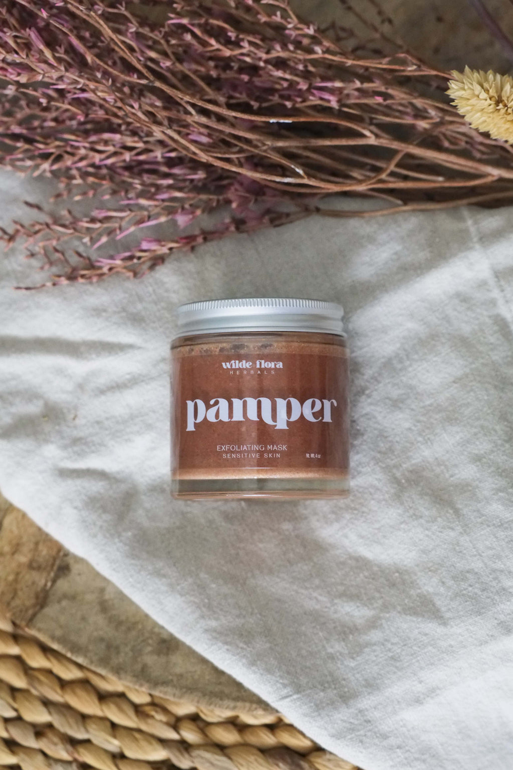 Pamper Scrub + Mask | Rose & Pink Kaolin Clay