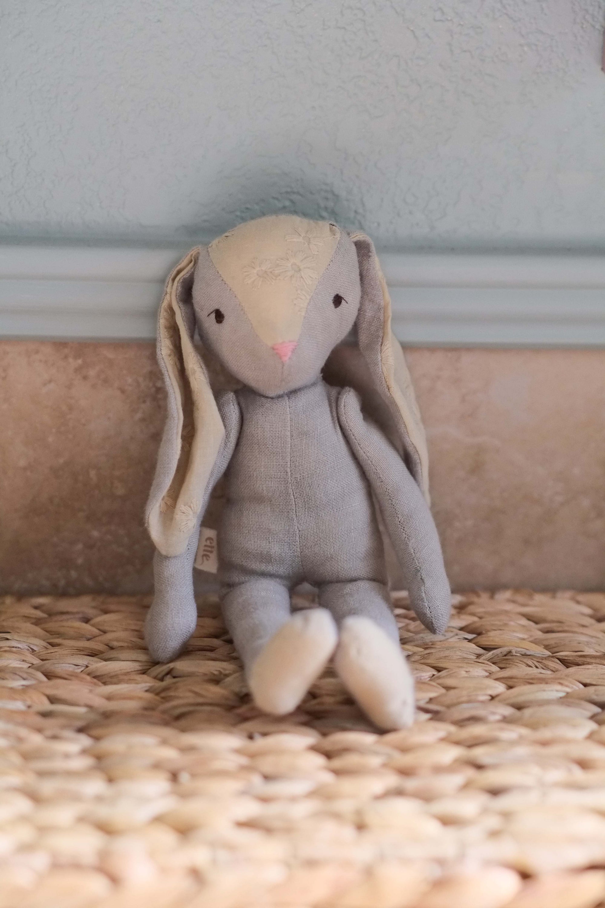 Harriette/Harry | Bunny Natural Fiber Wool Doll