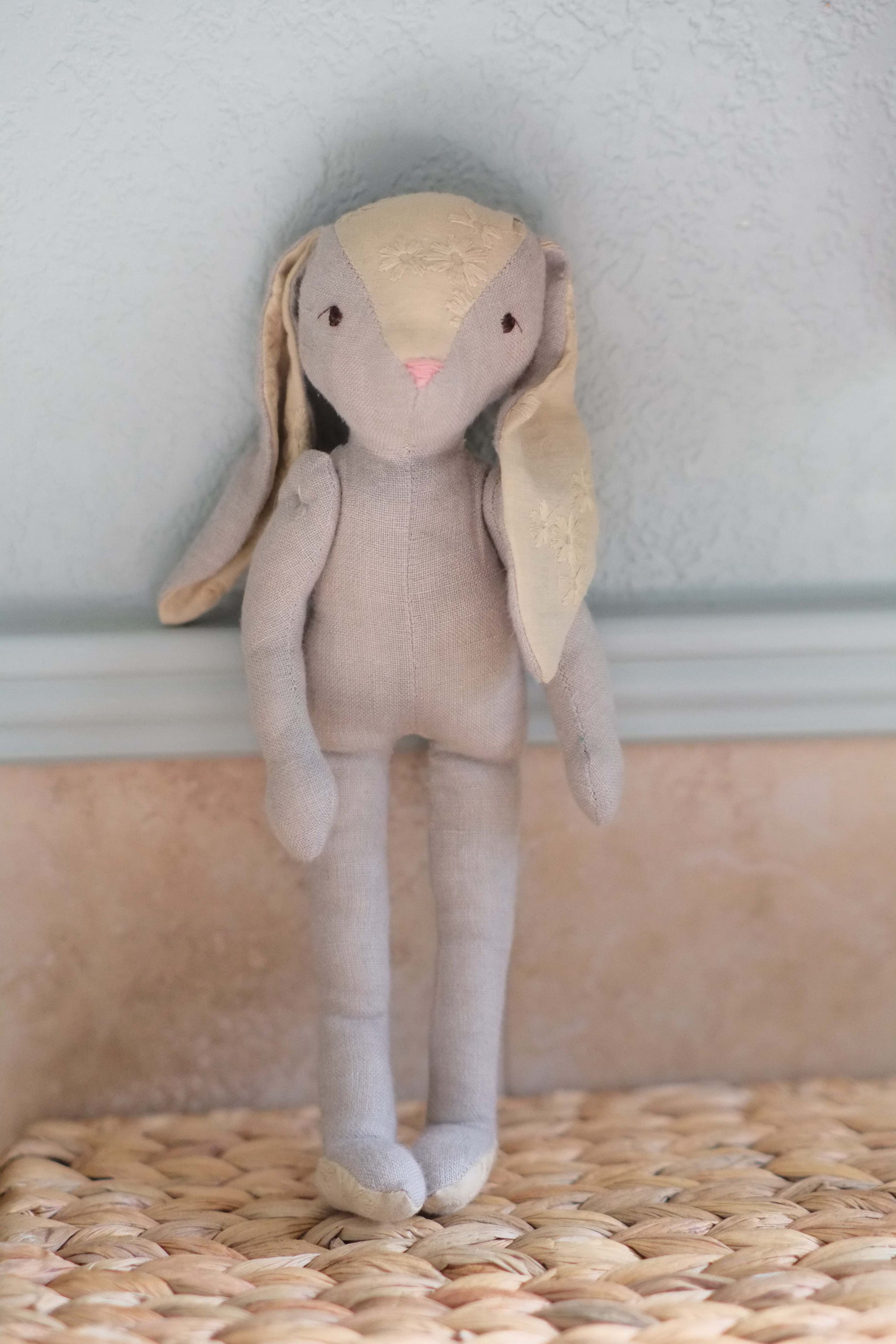 Harriette/Harry | Bunny Natural Fiber Wool Doll