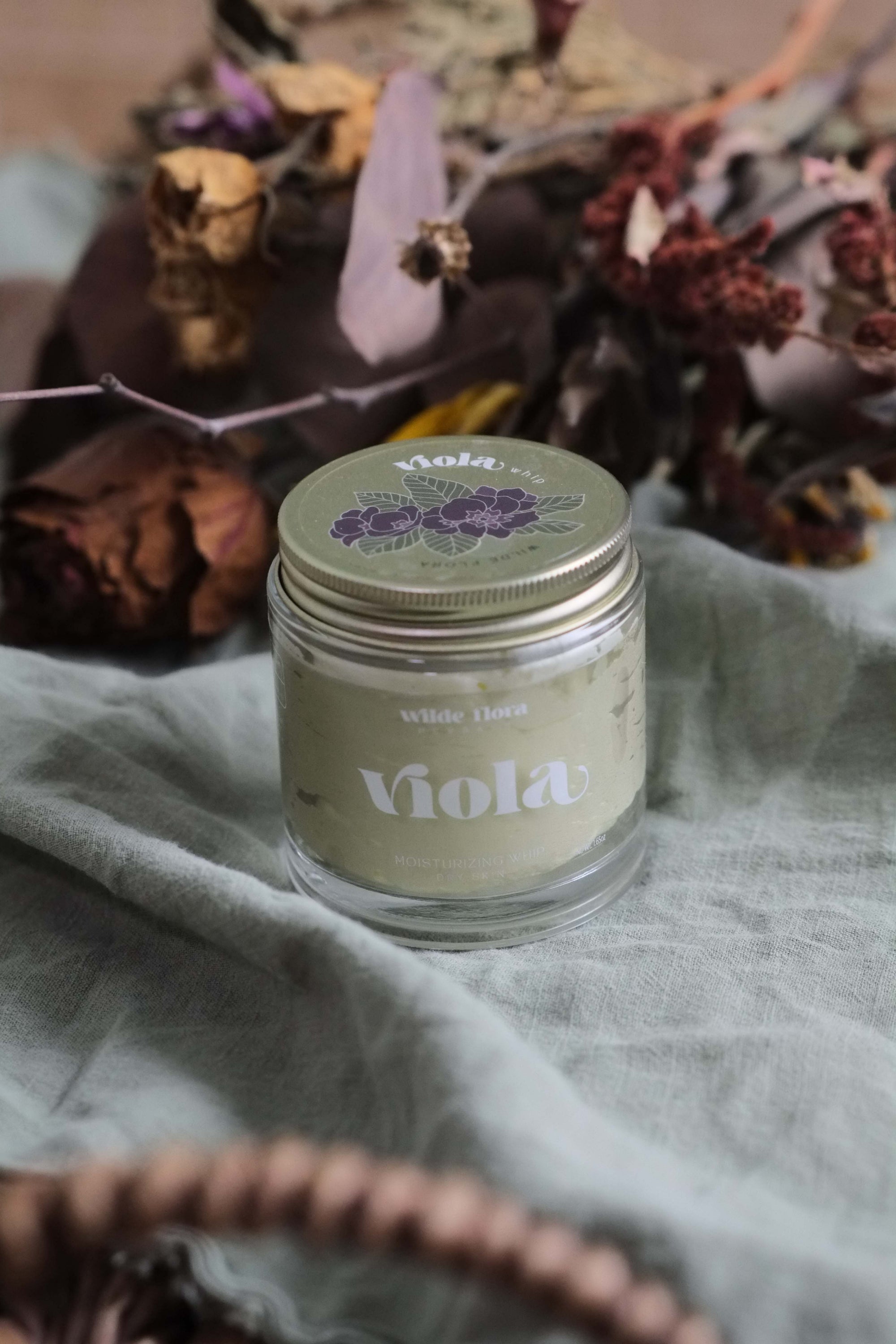 Viola Tallow Whip | Calendula + Chamomile | Baby Whip