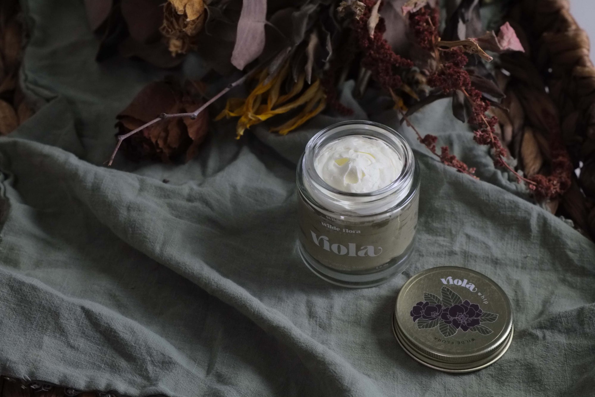 Viola Tallow Whip | Calendula + Chamomile | Baby Whip