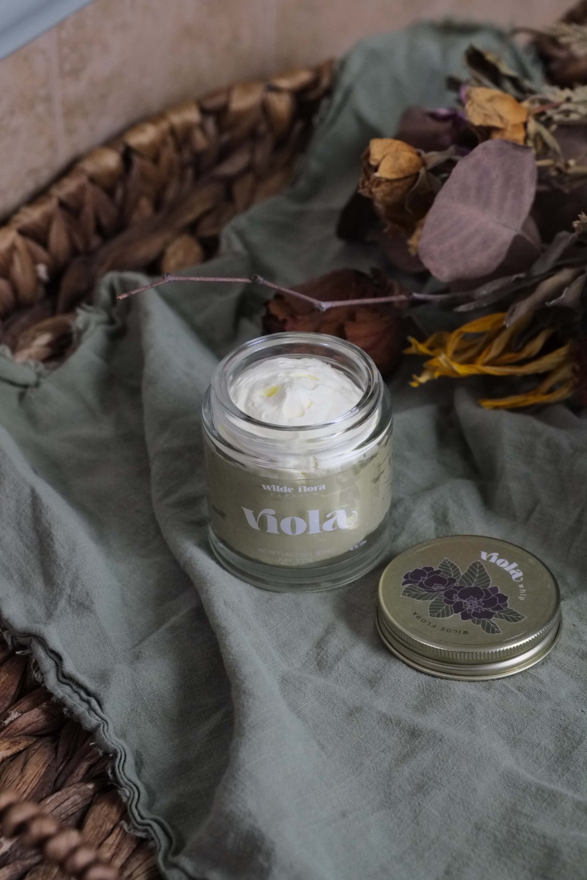 Viola Tallow Whip | Calendula + Chamomile | Baby Whip