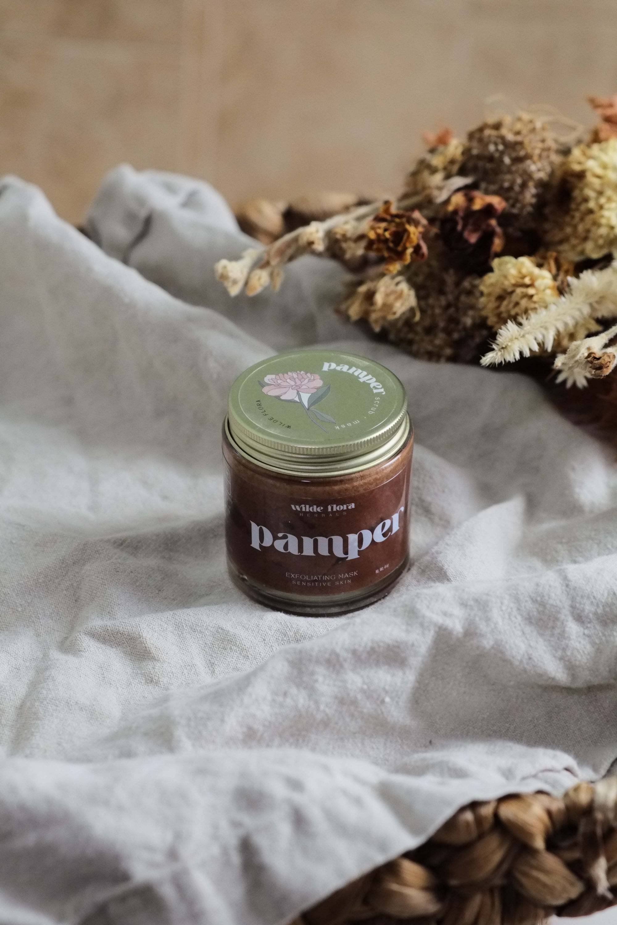 Pamper Scrub + Mask | Rose & Pink Kaolin Clay