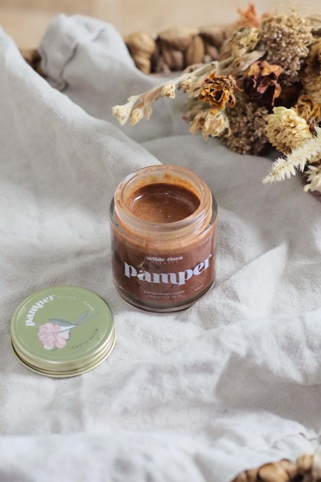 Pamper Scrub + Mask | Rose & Pink Kaolin Clay